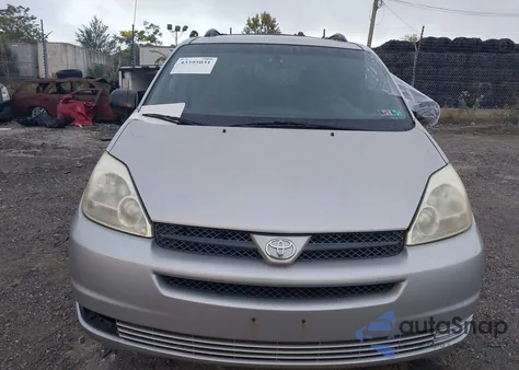 2005 Toyota Sienna Le z USA, uszkodzony, nr VIN 5TDBA23C25S031133